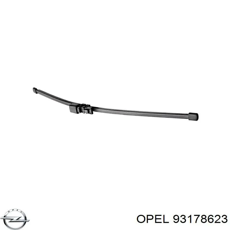 Pióro wycieraczki szyby przedniej, zestaw (2 szt.) Opel 6272275 cena, od 22,60 USD