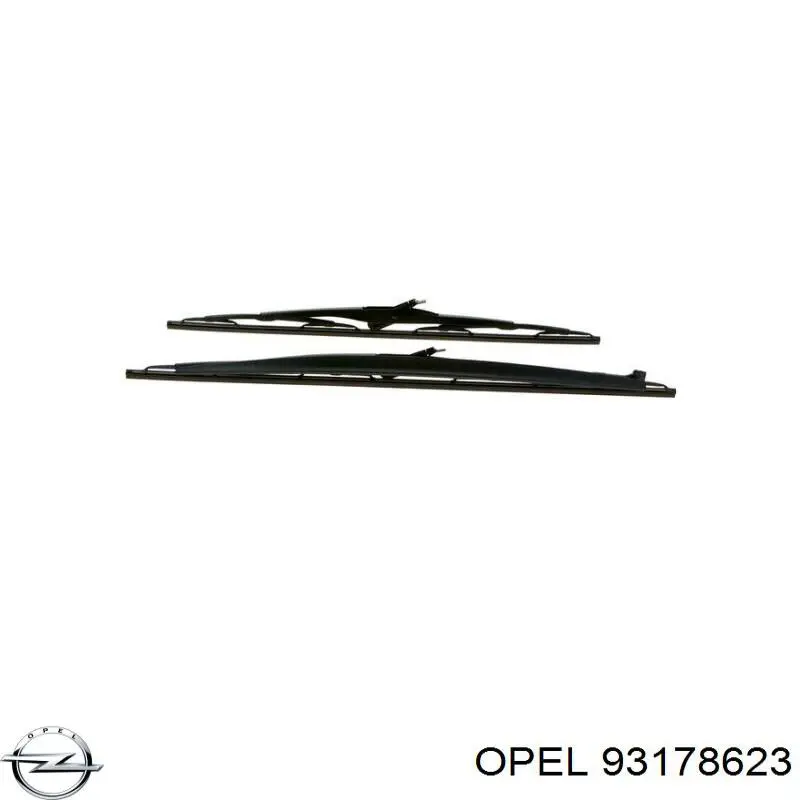 Pióro wycieraczki szyby przedniej, zestaw (2 szt.) General Motors 93178623 cena, od 37,23 USD