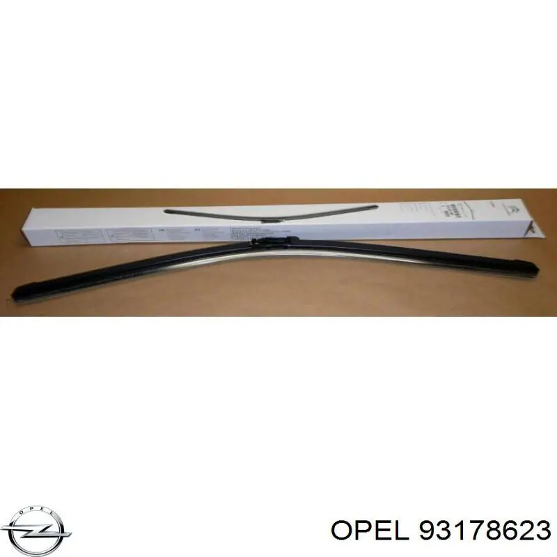Pióro wycieraczki szyby przedniej, zestaw (2 szt.) General Motors 93178623 cena, od 37,23 USD