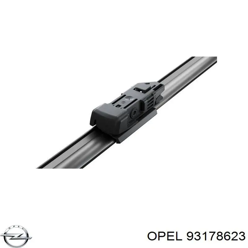 Do koszyka 93178623 General Motors Pióro wycieraczki szyby przedniej, zestaw (2 szt.)