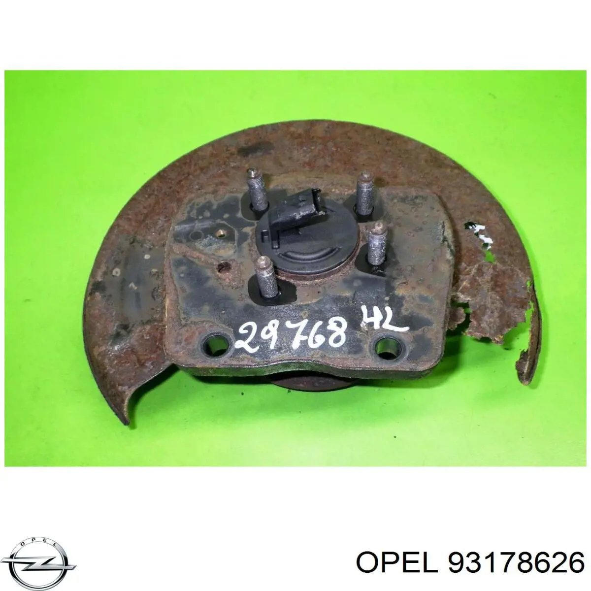 Piasta tylna 93178626 Opel