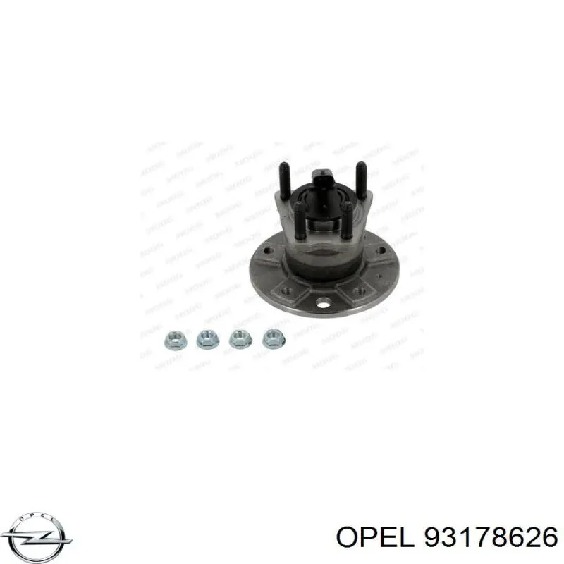 Piasta tylna Opel 93178626