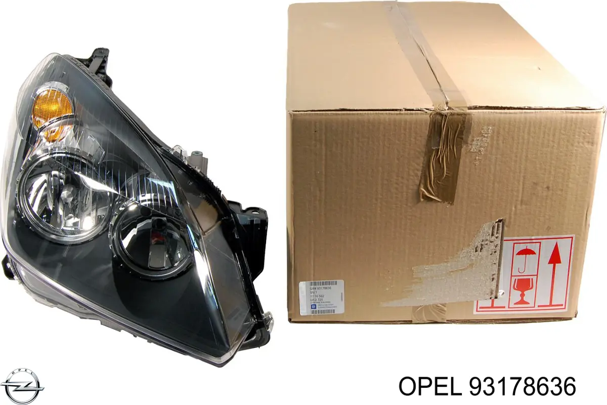 Reflektor prawy Opel Astra H kombi (L35) (2004 - 2014) cena, od 127,83 USD