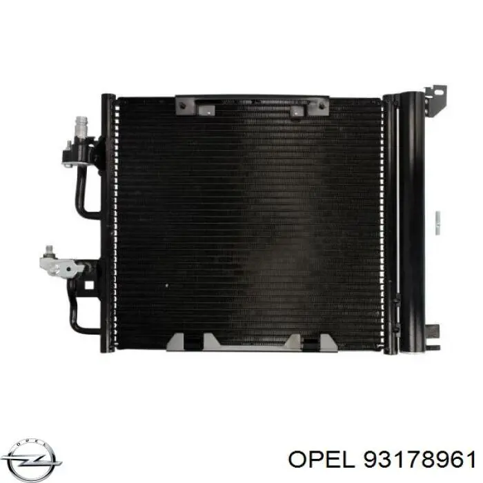 Chłodnica klimatyzacji Opel 93178961 cena, od 62,99 USD
