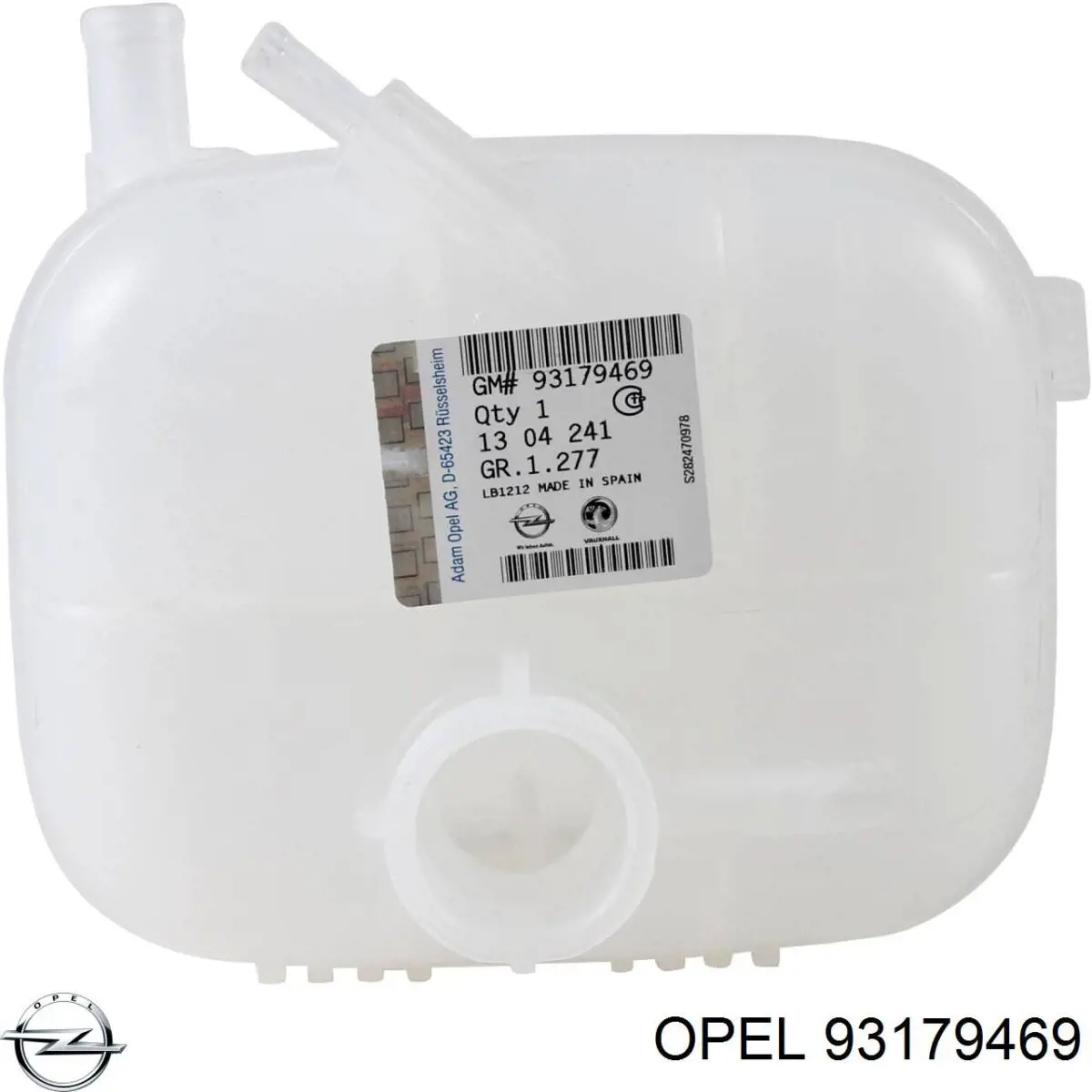 Zbiorniczek wyrównawczy układu chłodzenia Opel 93179469 cena, od 26,39 USD