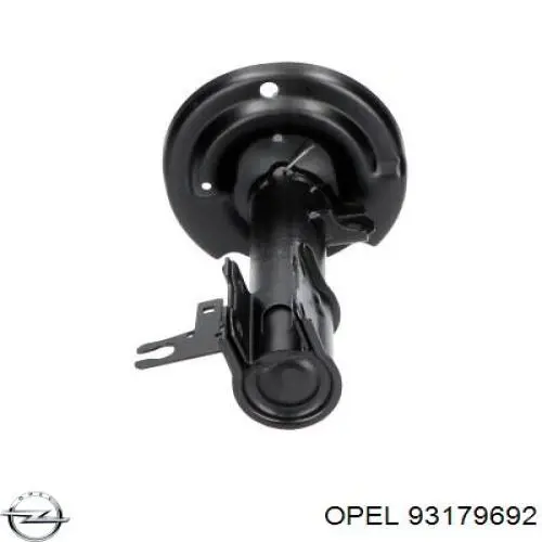 Do koszyka 93179692 Opel Amortyzator przedni lewy