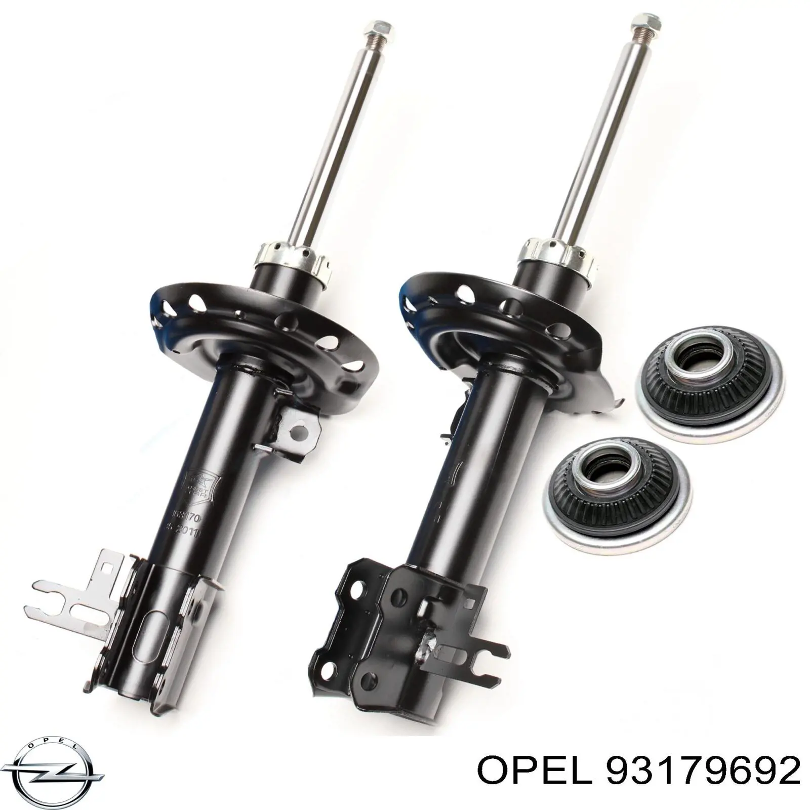 Amortyzator przedni lewy 93179692 Opel