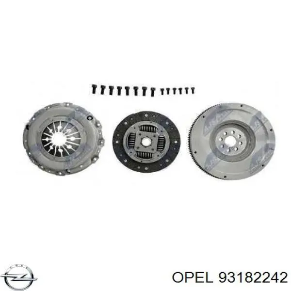 Do koszyka 93182242 Opel Koło zamachowe silnika