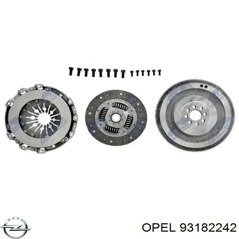 93182242 Opel Koło zamachowe silnika