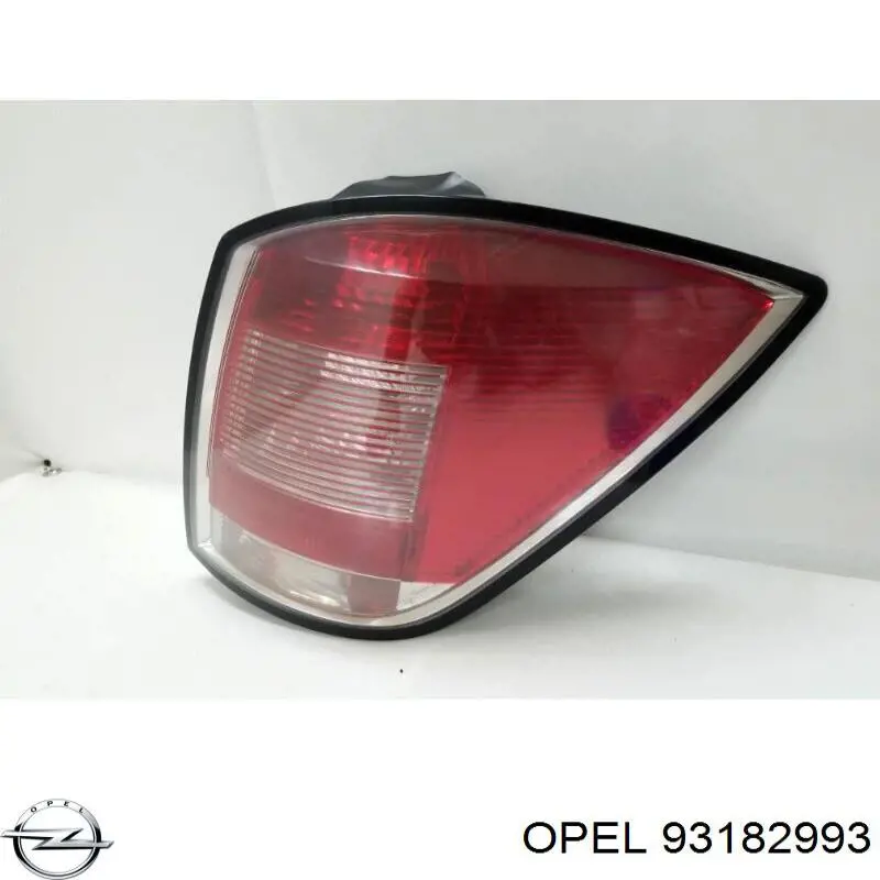 93182993 Opel Lampa zespolona tylna prawa