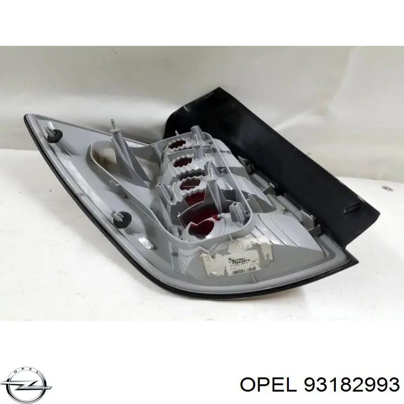 Do koszyka 93182993 Opel Lampa zespolona tylna prawa