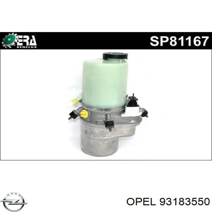 93183550 Opel Pompa wspomagania hydraulicznego kierownicy