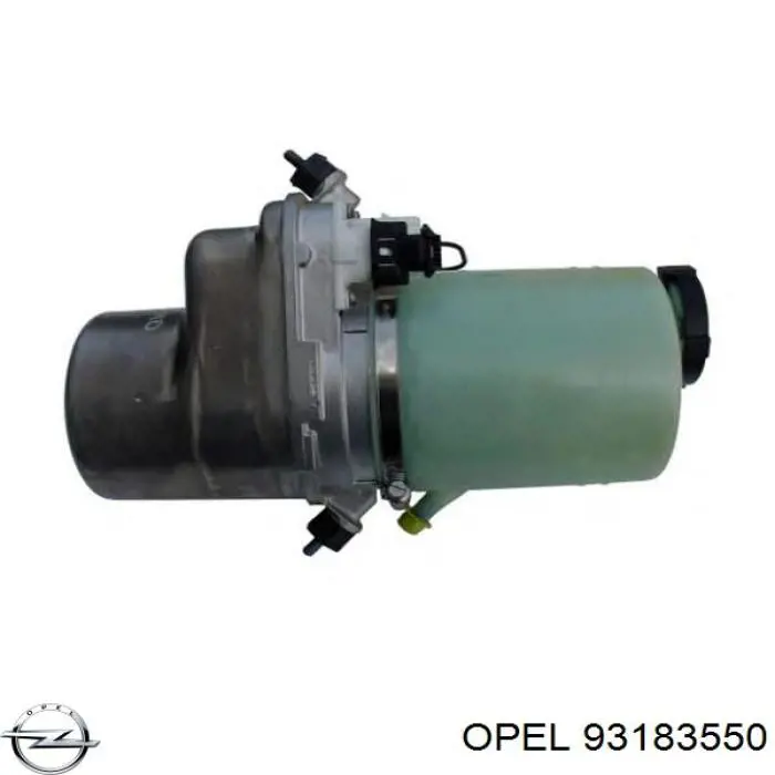 Do koszyka 93183550 Opel Pompa wspomagania hydraulicznego kierownicy