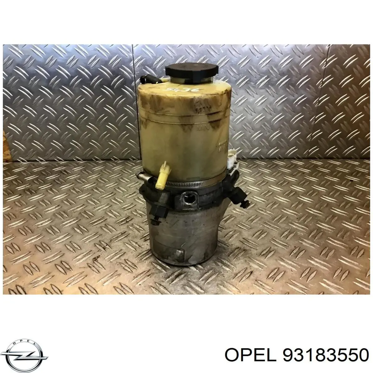 Do koszyka 93183550 Opel Pompa wspomagania hydraulicznego kierownicy