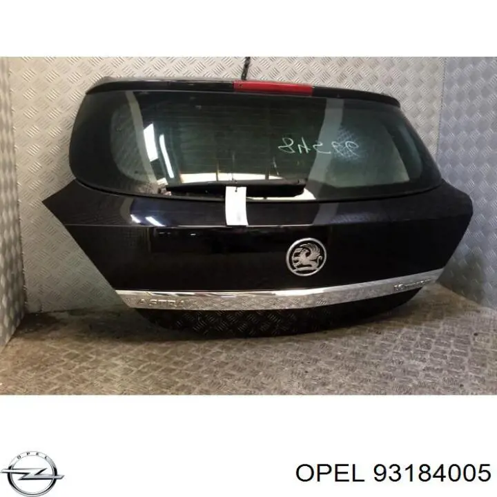 93184005 Opel Drzwi tylne (bagażnika 3/5)