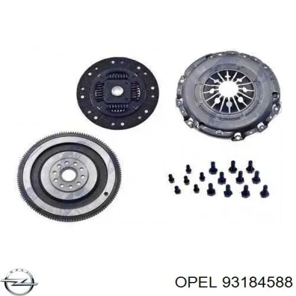 Do koszyka 93184588 Opel Koło zamachowe silnika