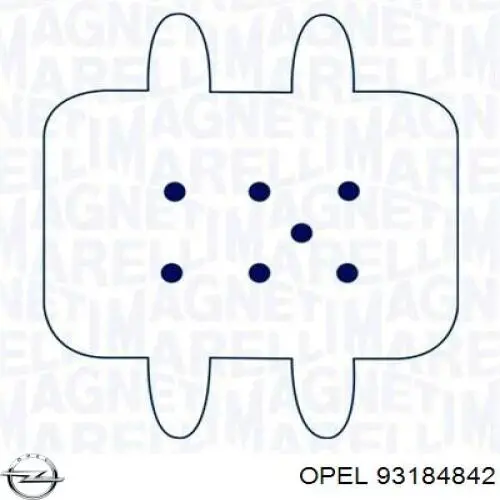 Mechanizm podnoszenia szyby drzwi przednich lewych Opel 93184842 cena, od 49,66 USD