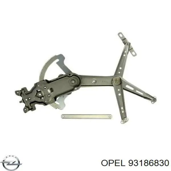 Silniczek podnośnika szyby drzwi przednich lewych Opel 5140093 cena, od 62,90 USD