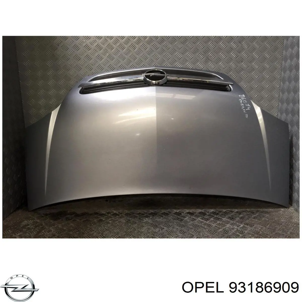 93186909 Opel Maska silnika