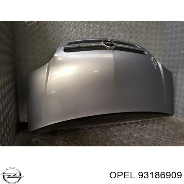 Do koszyka 93186909 Opel Maska silnika