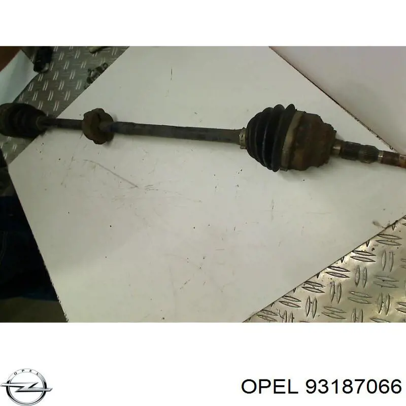93187066 Opel Półoś napędowa przednia prawa
