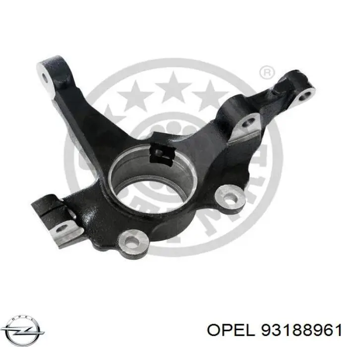 93188961 Opel Czop (zwrotnica) przedni lewy