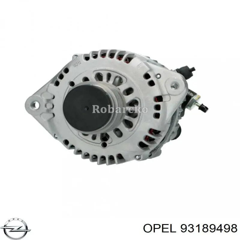 93189498 Opel alternator