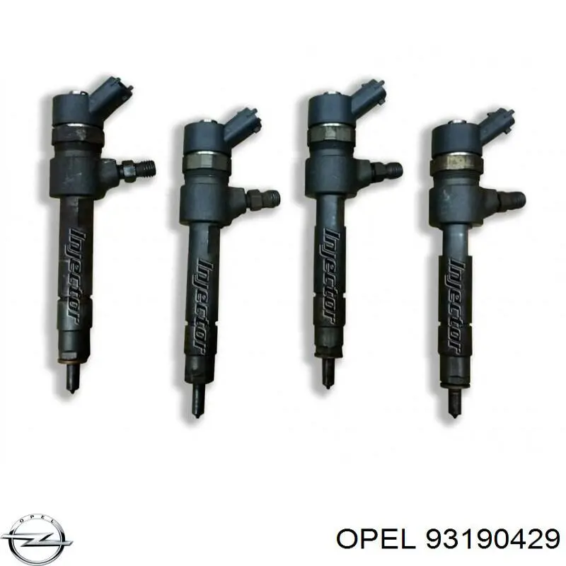 Wtryskiwacz paliwa Opel 93190429 cena, od 54,48 USD