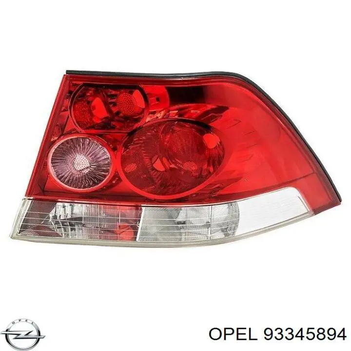 Do koszyka Lampa zespolona tylna prawa Opel Astra H L69