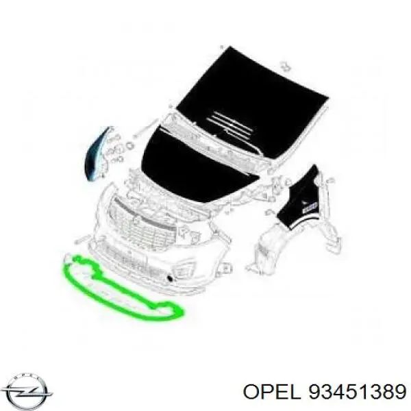 Deflektor zderzaka przedniego 4max 6601026063880P cena, od 114,68 USD