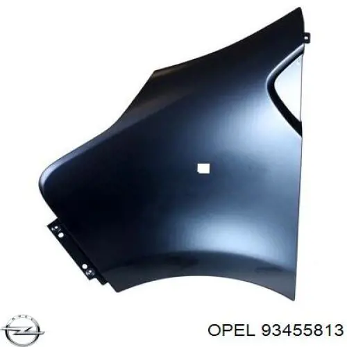 Do koszyka 93455813 Opel Błotnik przedni prawy