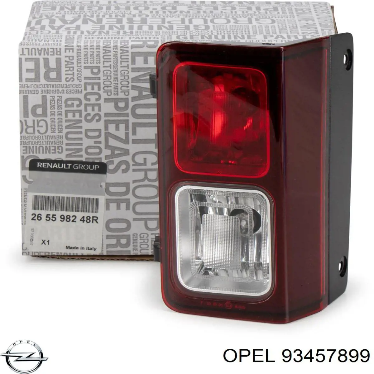 93457899 General Motors Lampa cofania lewa