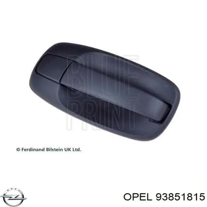 Klamka drzwi tylnych skrzydłowych prawa zewnętrzna Auger 66395 cena, od 36,07 USD