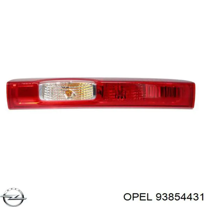 93854431 Opel Lampa zespolona tylna lewa