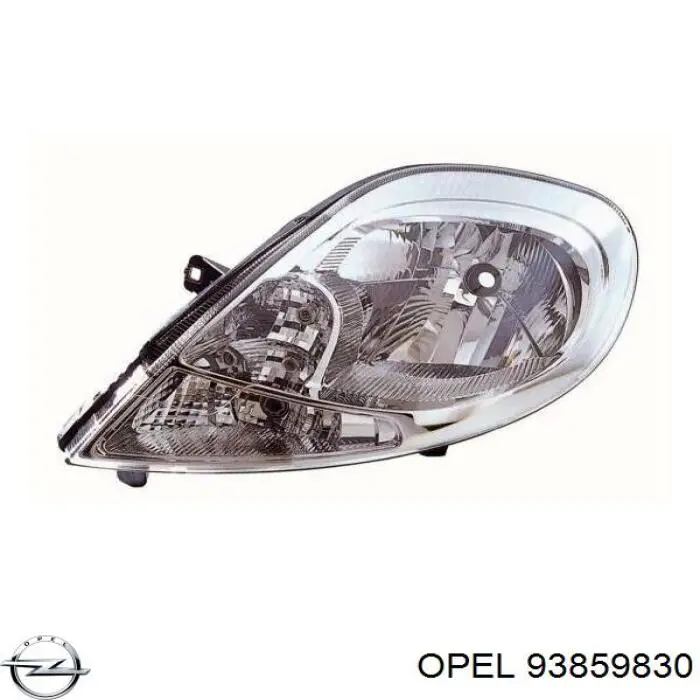 93859830 Opel reflektor prawy