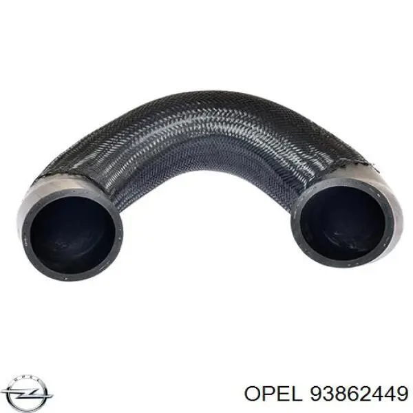 93862449 Opel Przewód (króciec) intercoolera