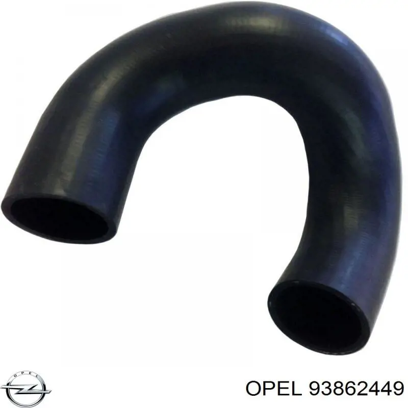 Przewód (króciec) intercoolera Opel 93862449 cena, od 41,26 USD