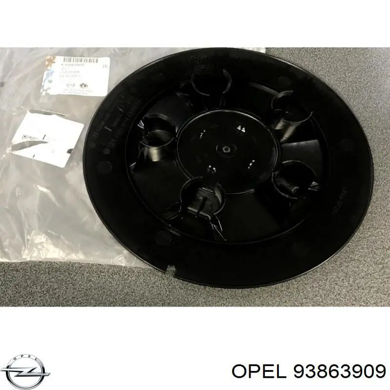 Do koszyka 93863909 Opel Kołpak do obręczy koła