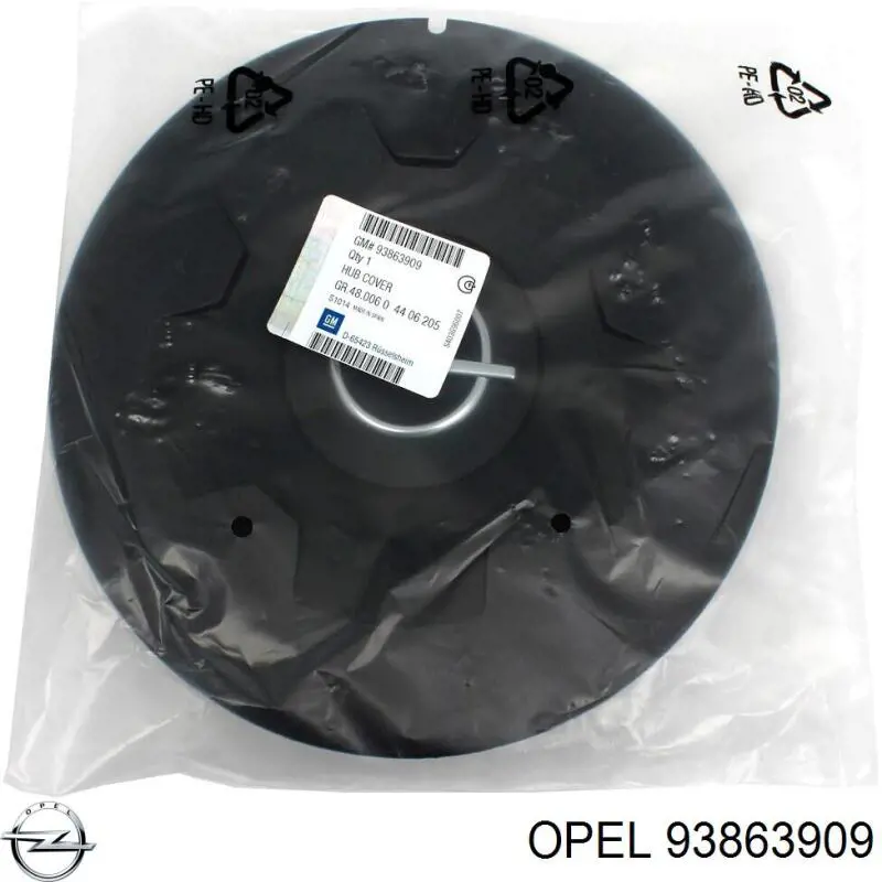 Kołpak do obręczy koła do Opel Vivaro A F7