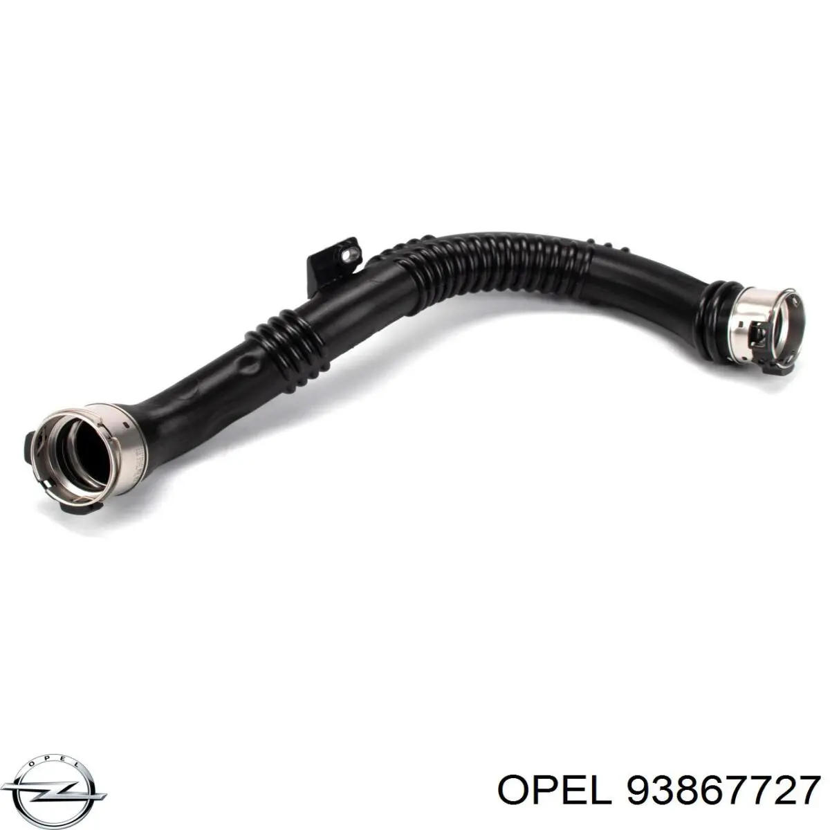 93867727 Opel Przewód (króciec) intercoolera
