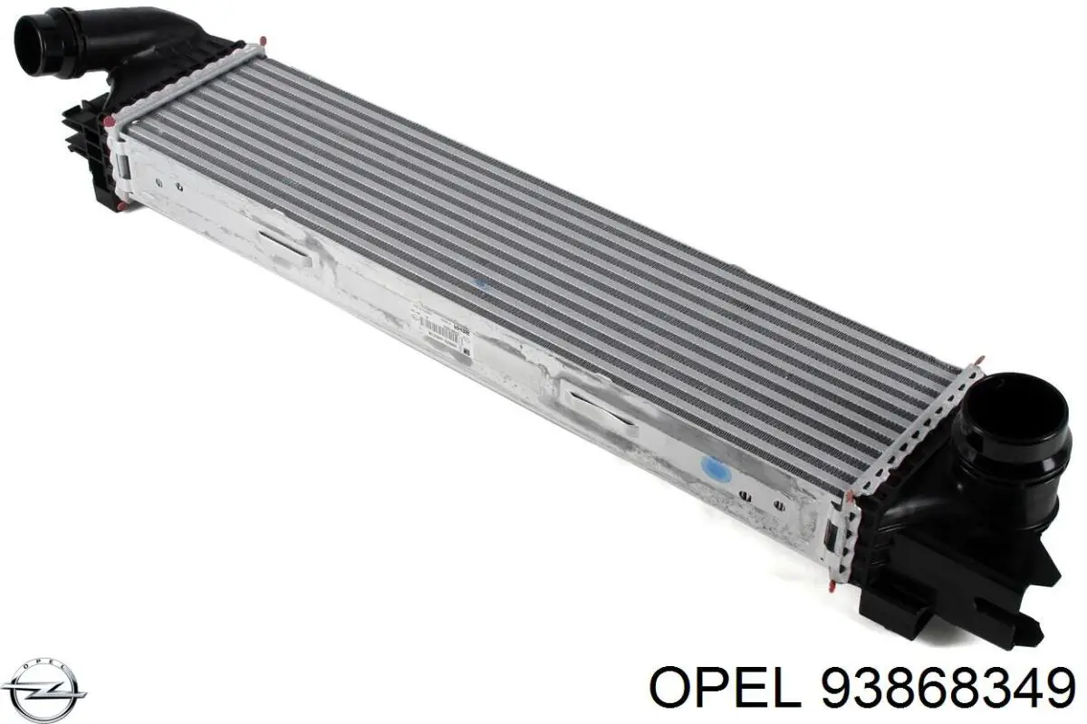 Chłodnica intercoolera Opel 93868349 cena, od 150,55 USD