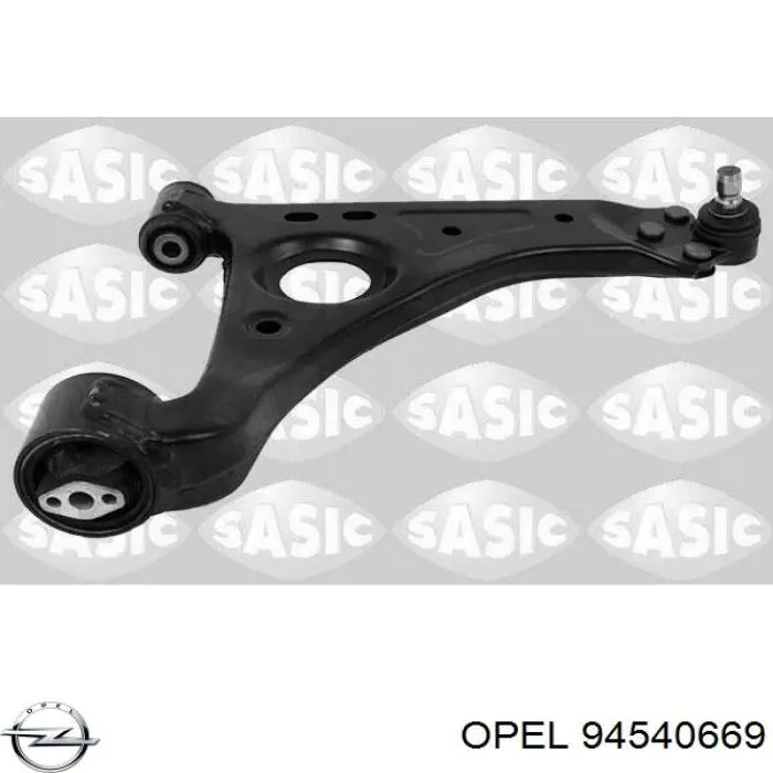 Wahacz zawieszenia przedniego dolny prawy Opel 94540669 cena, od 84,10 USD