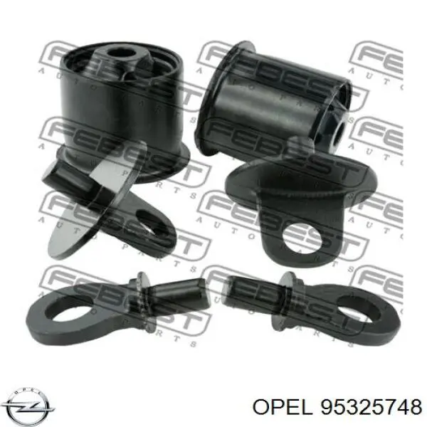 Do koszyka 95325749 Opel Korpus osi tylnej