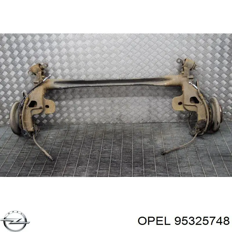 Do koszyka 95325748 Opel Korpus osi tylnej