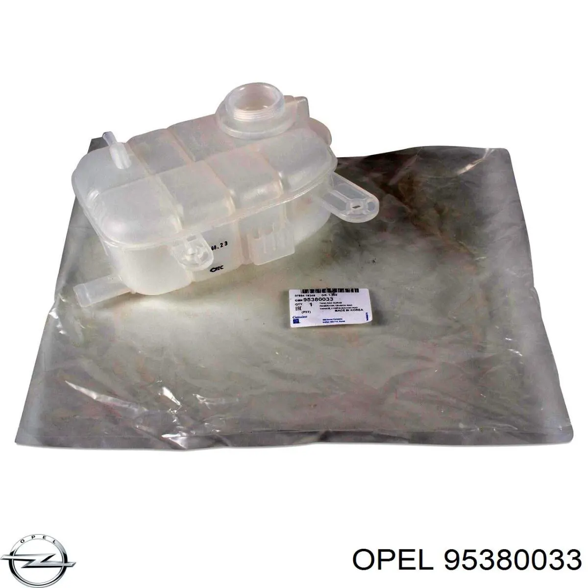 Zbiorniczek wyrównawczy układu chłodzenia Opel 95380033 cena, od 25,37 USD