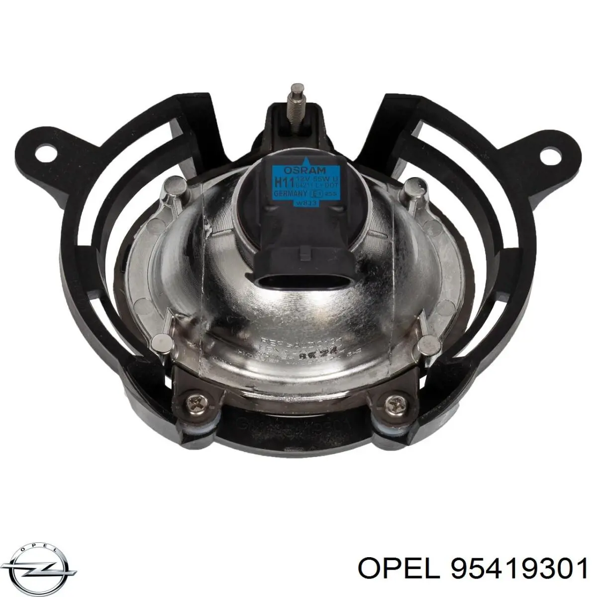 95419301 Opel lampa przeciwmgielna lewa/prawa