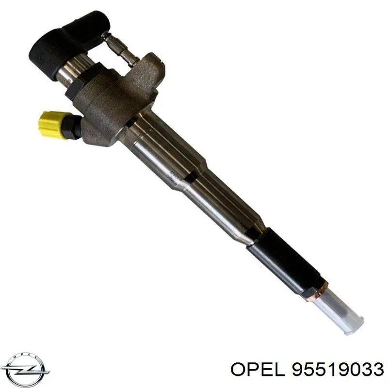 Wtryskiwacz paliwa Opel 95519033 cena, od 11,37 USD