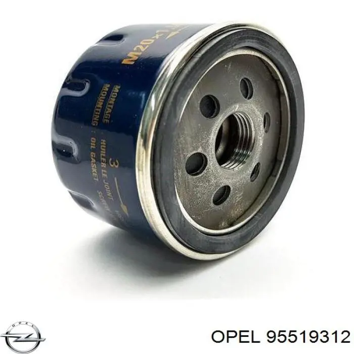 Filtr paliwa Opel 95519312 cena, od 24,29 USD