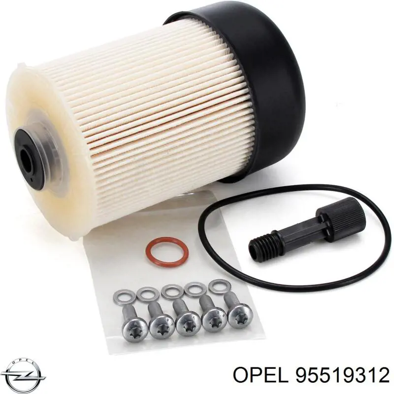 Do koszyka 95519312 Opel Filtr paliwa