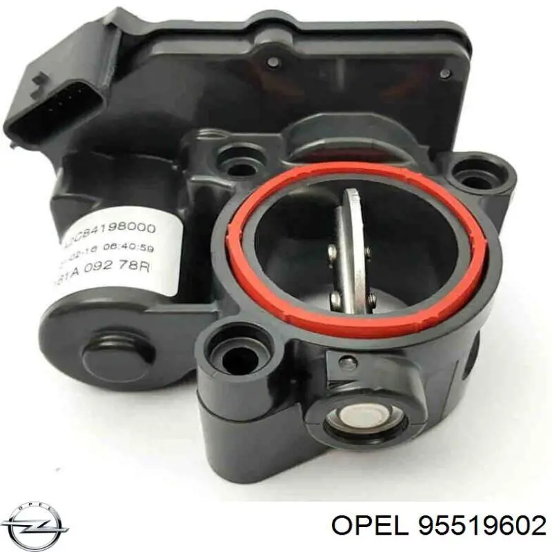 Przepustnica, komplet Opel 95519602 cena, od 226,38 USD